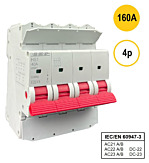SEP HS1 Hoofdschakelaar 4p 160A (415V)