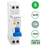 SEP RCE1 Aardlekautom.1p+n B16 30mA 6kA(18mm)