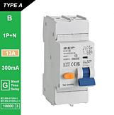 SEP RCM1 Aardlekautom. 1p+n, B13, 300mA, 10kA, Type A[G]
