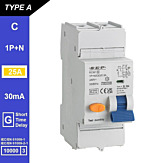 SEP RCM1 Aardlekautom. 1p+n, C25, 30mA, 10kA, Type A[G]